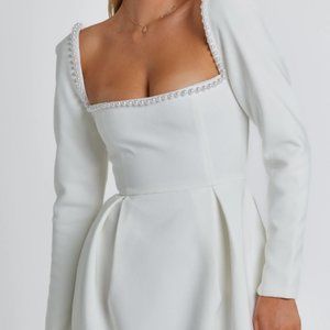 The Ultimate Muse Pearl Dress | Odd Muse | White | Size XL